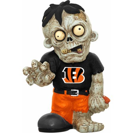 lot 2501 image: Forever Collectibles NFL Resin Zombie Figurine, Cincinnati Bengals