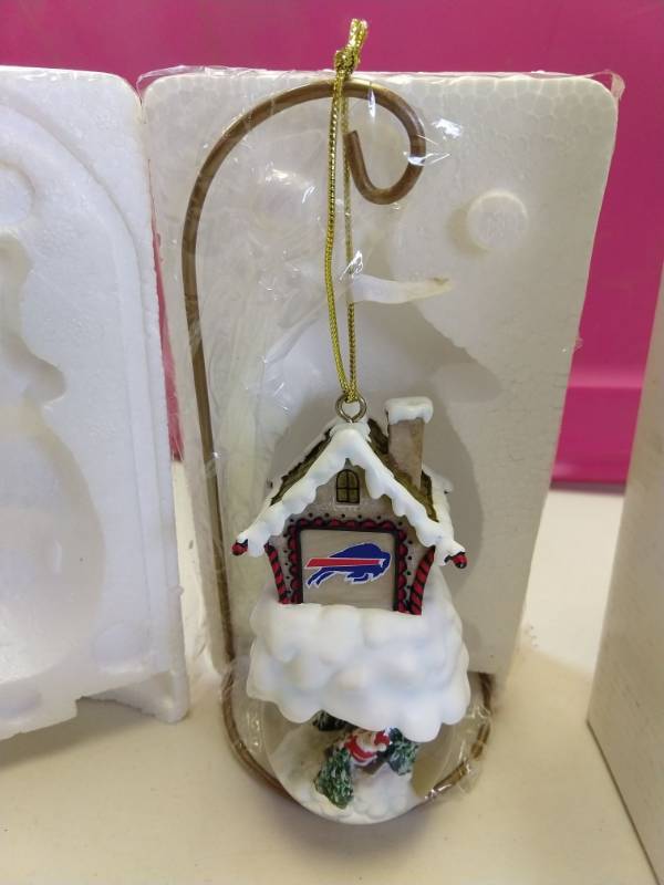 lot 2525 image: Buffalo Bills home sweet home ornament first in a limited series