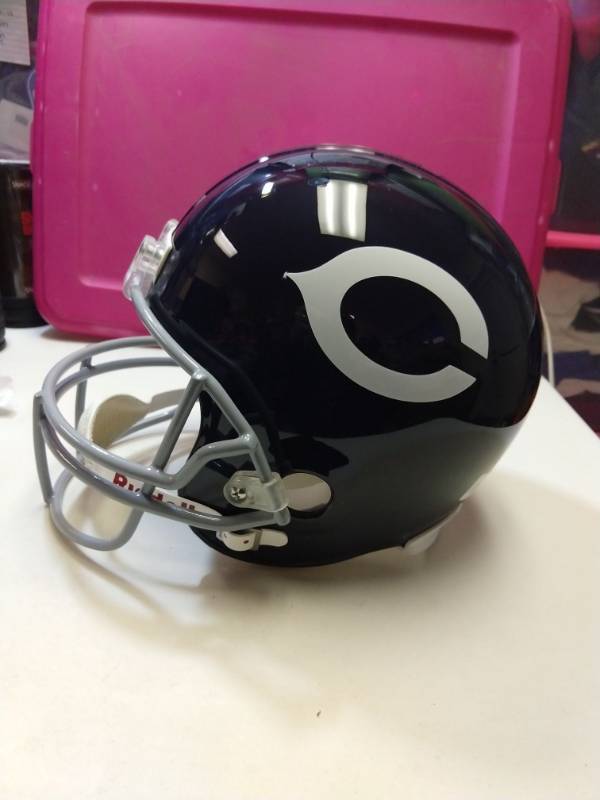 lot 2560 image: Chicago Bears Replica Helmet