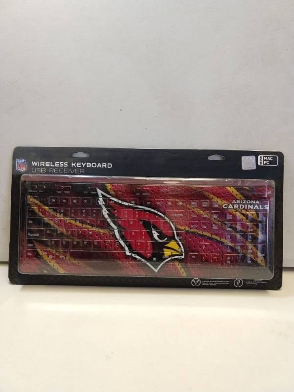 lot 2633 image: Arizona Cardinals Wireless Keyboard