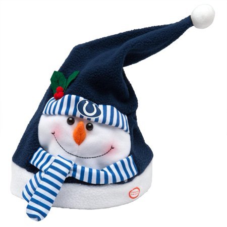 lot 2653 image: Indianapolis Colts - 3 Snowmen Musical Stocking Hats