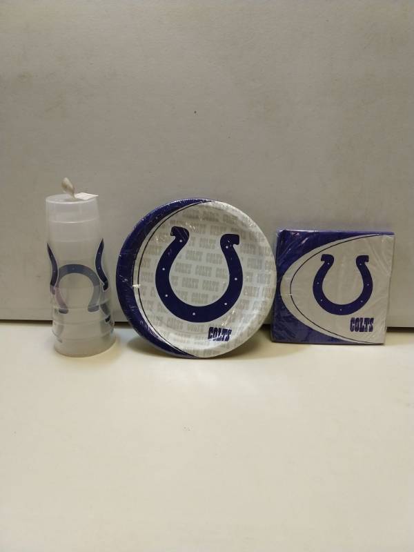 lot 2658 image: Indianapolis colts 3-piece gift set
