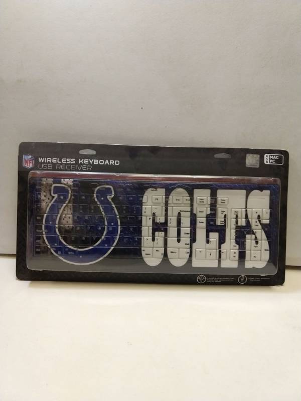 lot 2676 image: Indianapolis Colts Wireless Keyboard