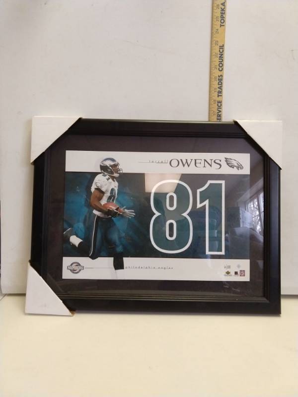 lot 2731 image: Philadelphia Eagles Terrell Owens 81