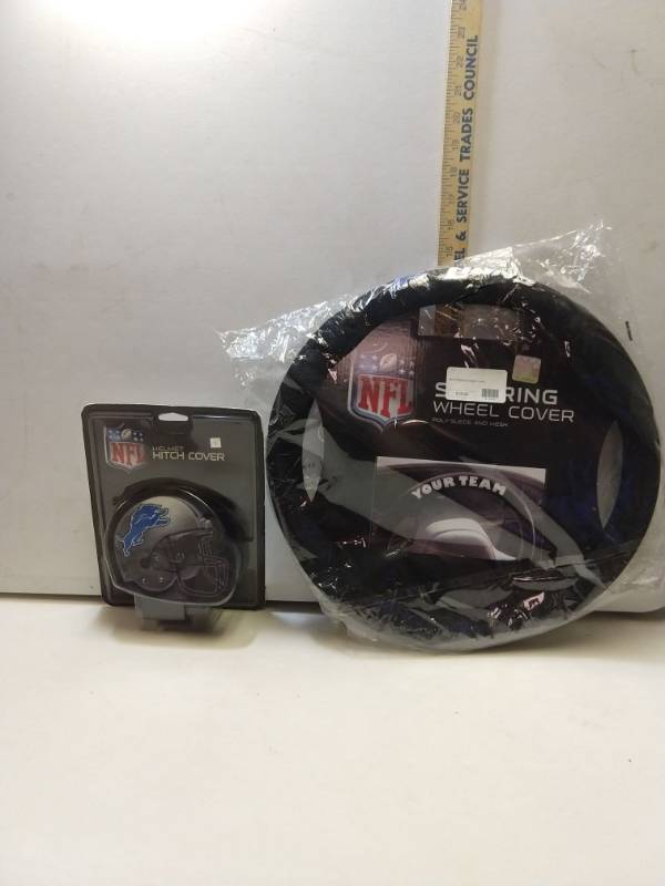 lot 2774 image: Detroit Lions two piece gift set