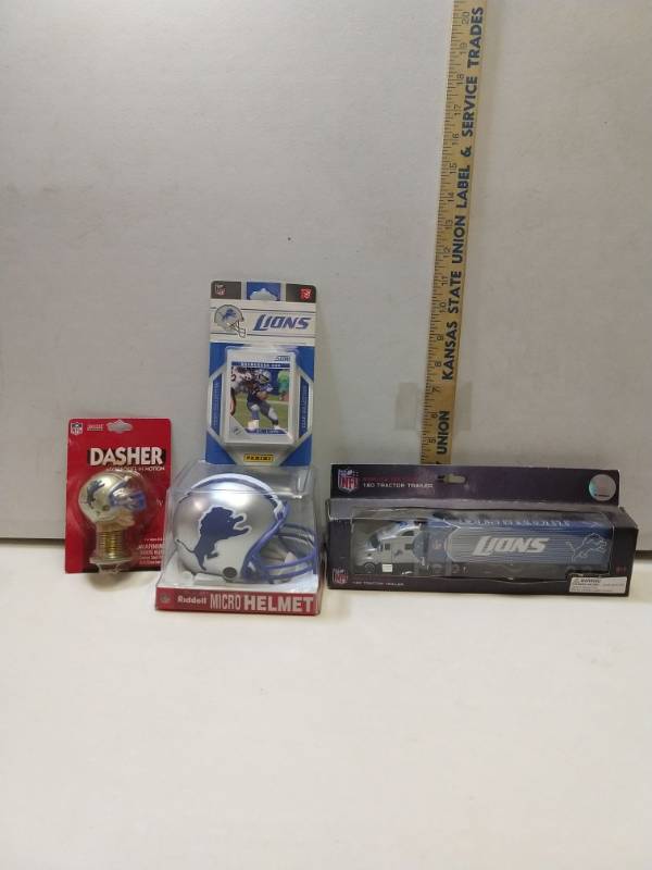 lot 2780 image: Detroit Lions 4-Piece gift set