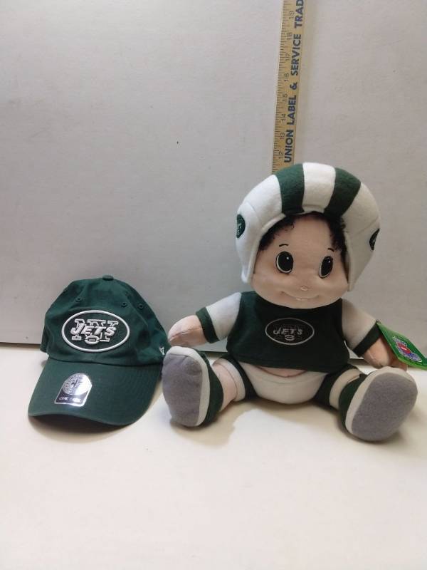 lot 2791 image: New York Jets 2 piece gift set