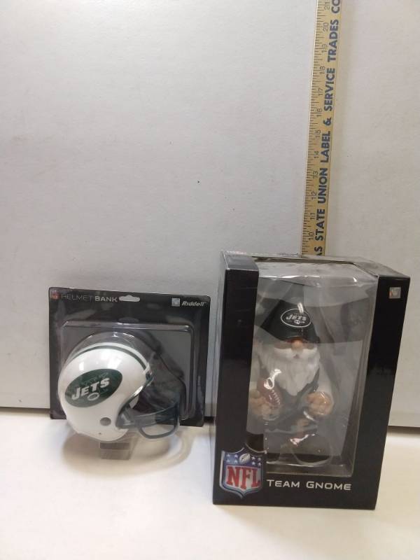 lot 2804 image: New York Jets 2 piece gift set
