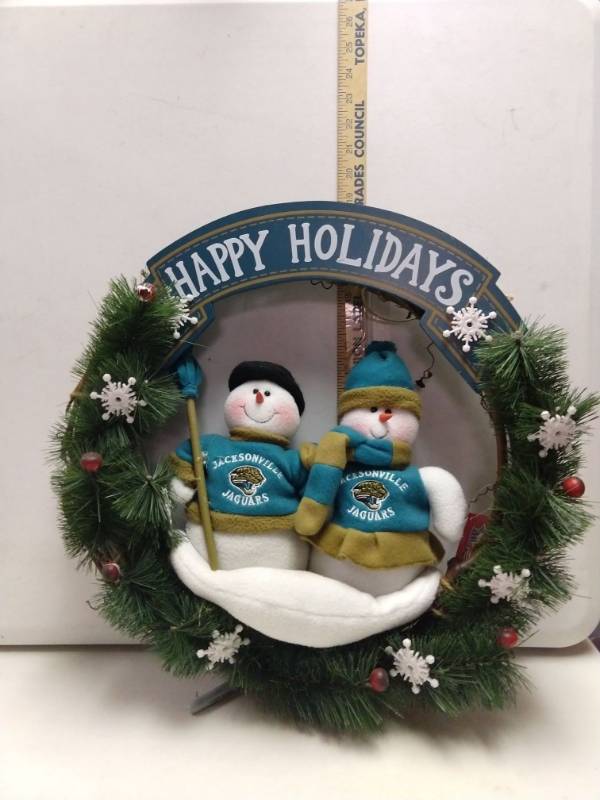 Jacksonville Jaguars wreath