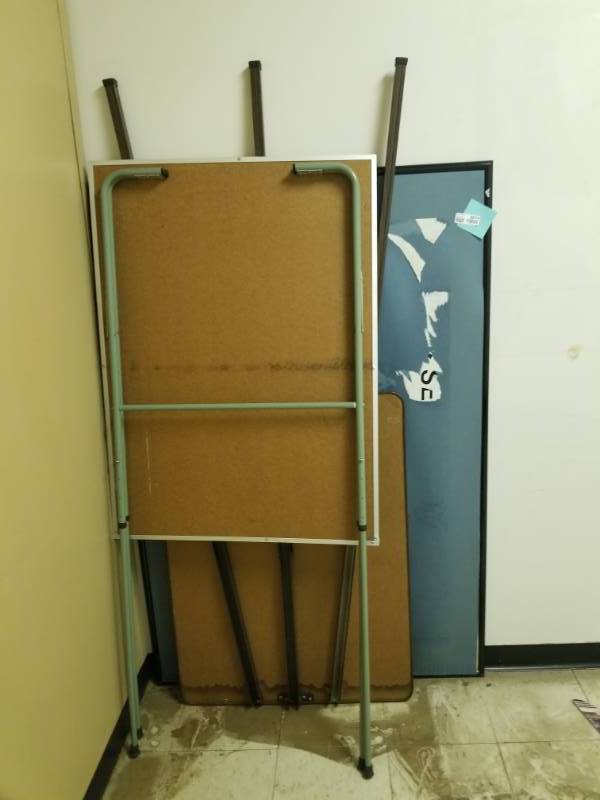 lot 8674 image: Bulletin Board Easels