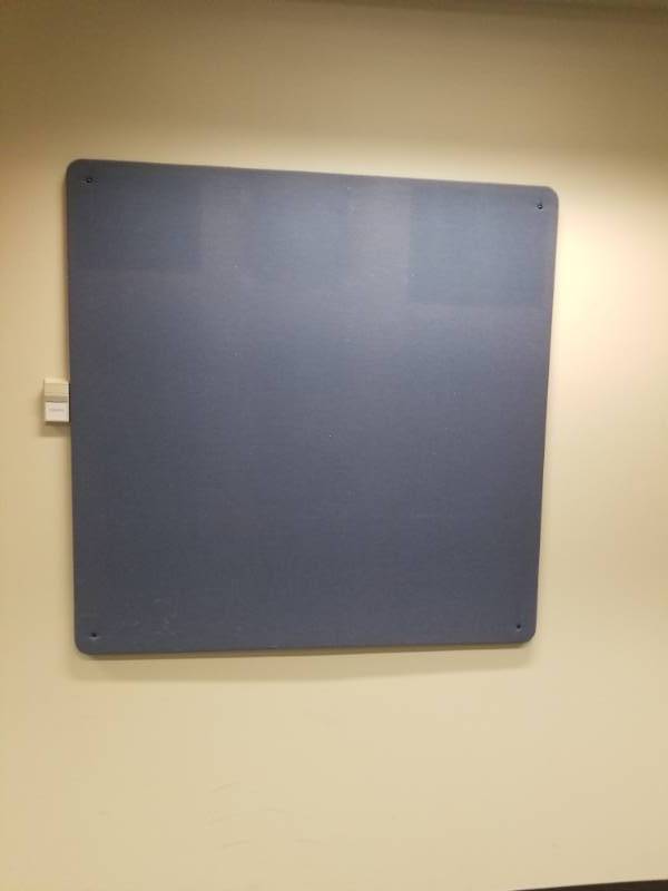 lot 8690 image: Wall Mount Bulletin Board