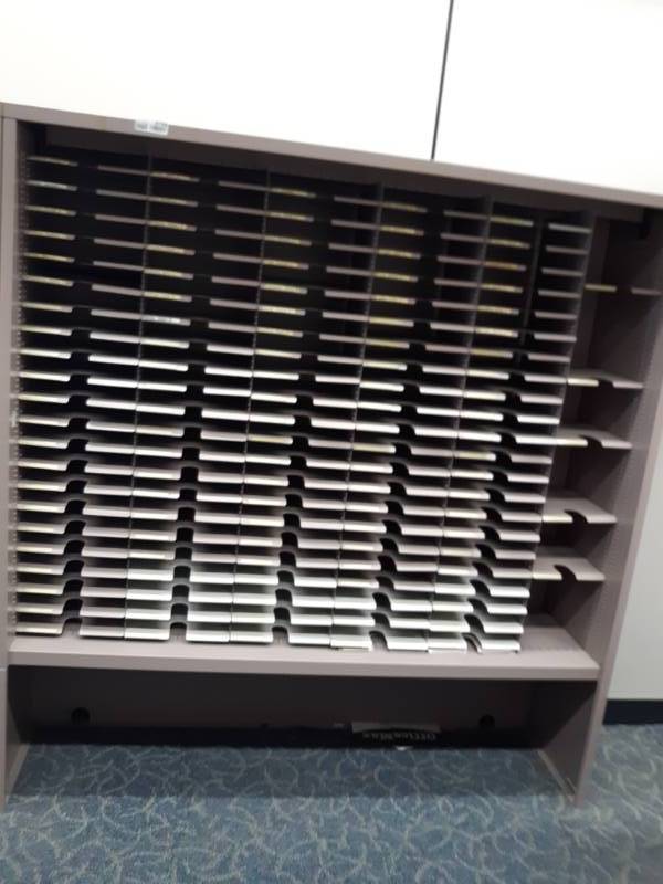 lot 8768 image: Sorting Cabinet