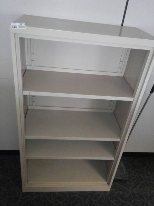 lot 8810 image: Metal Bookcase