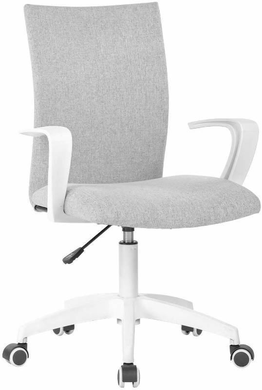 lot 16185 image: Office Desk Chair With Arms And Adjustable Height, Home Computer Task Chair For