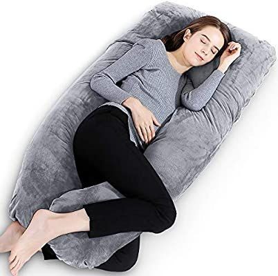 lot 16230 image: Meiz 55�� Pregnancy Pillow - with Velvet Cover -