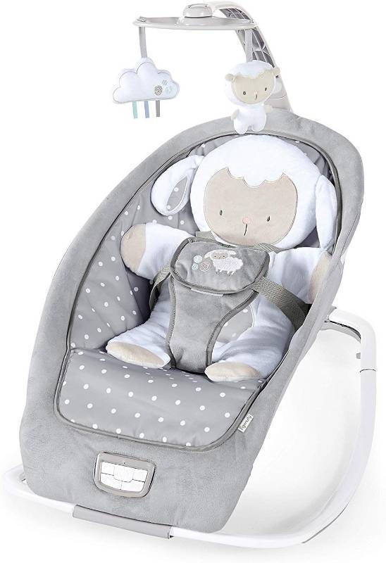 lot 16252 image: Ingenuity Rocking Seat, Cuddle Lamb