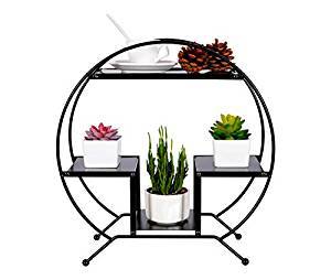 lot 16258 image: PAG 4-Tier Metal Desktop Shelf Succulents Micro Plant Pot Holder