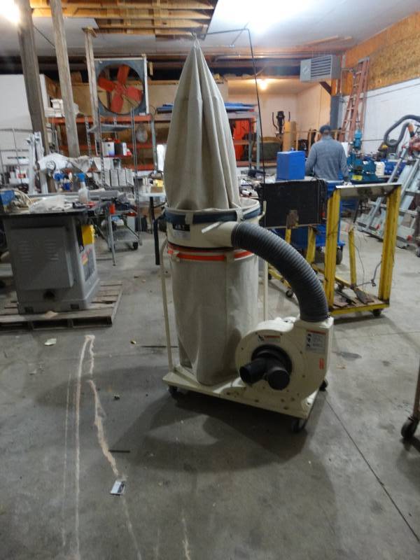 lot 4167 image: JET DC-1200 dust collector system- 2 HP