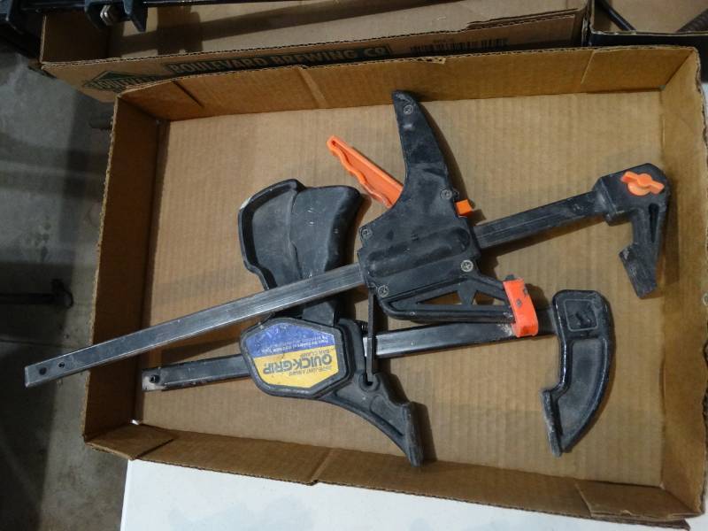 lot 4188 image: 2 bar clamps