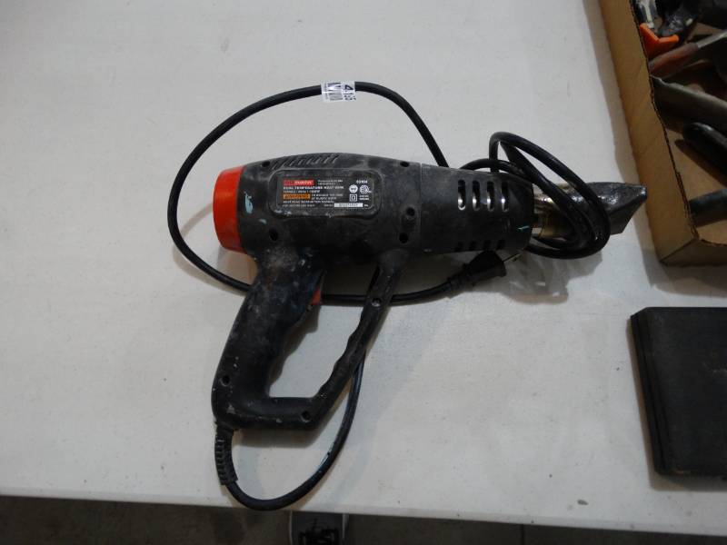 lot 4195 image: Drill master dual temp electric heat gun