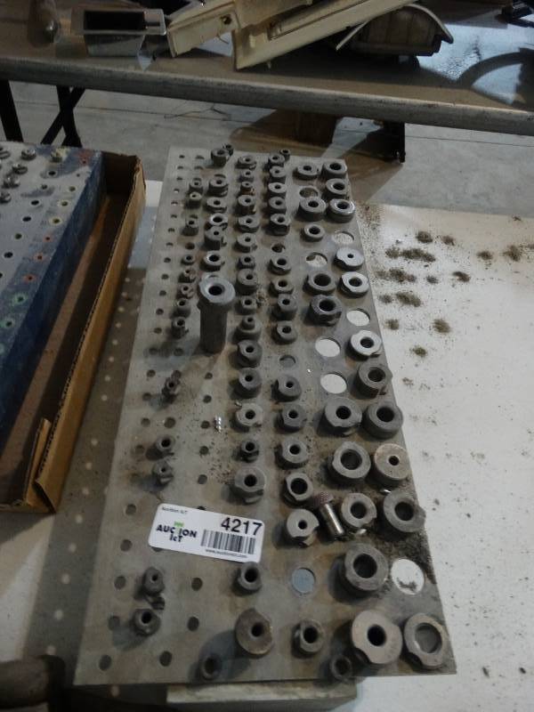 lot 4217 image: Lot of various machinist toolsbits