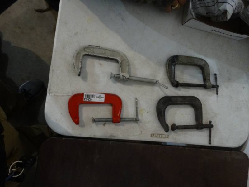 lot 4243 image: 4 C-clamps