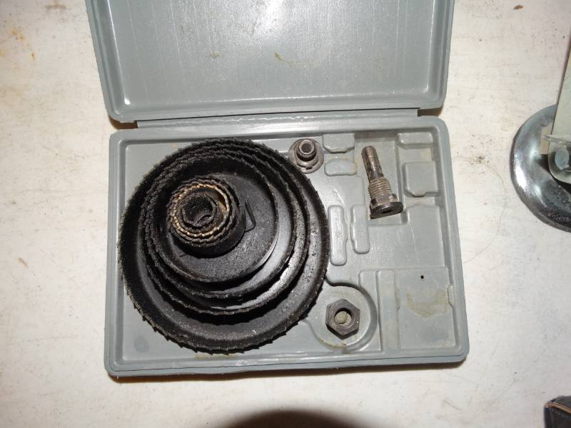 lot 4253 image: Hole saw set in case
