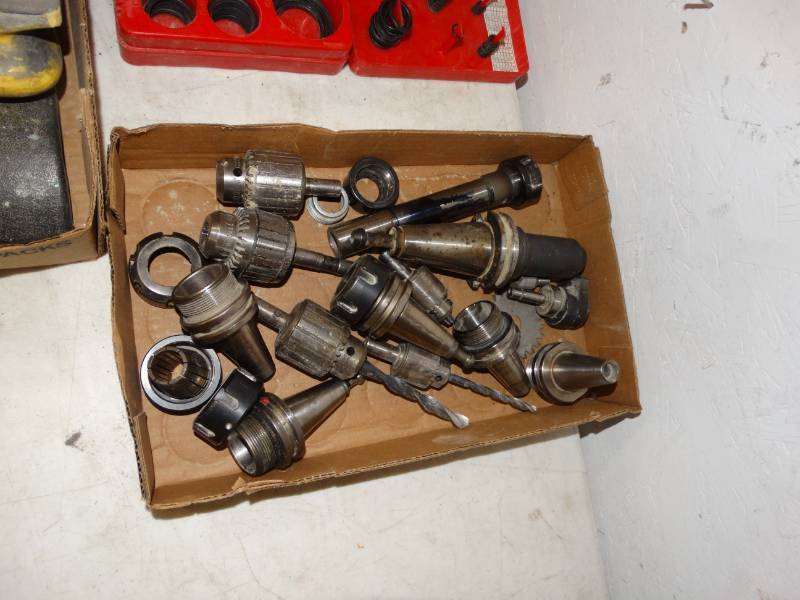 lot 4261 image: Chuck heads & misc tools