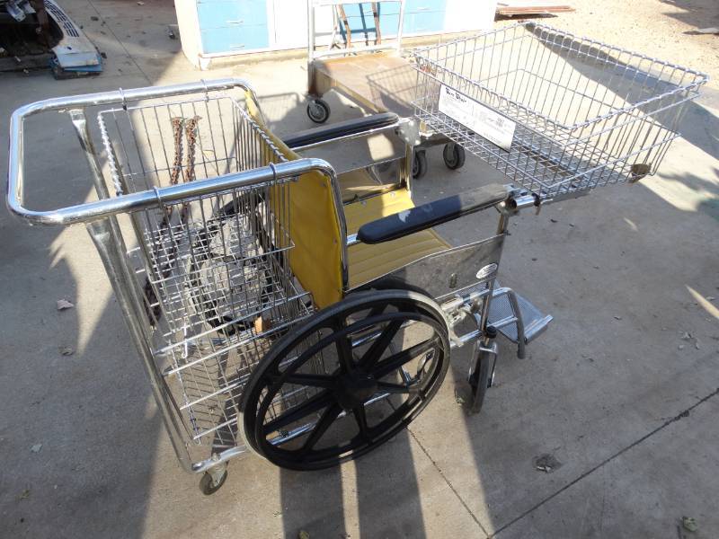 lot 4287 image: Care Chair wheelchair shopping cart