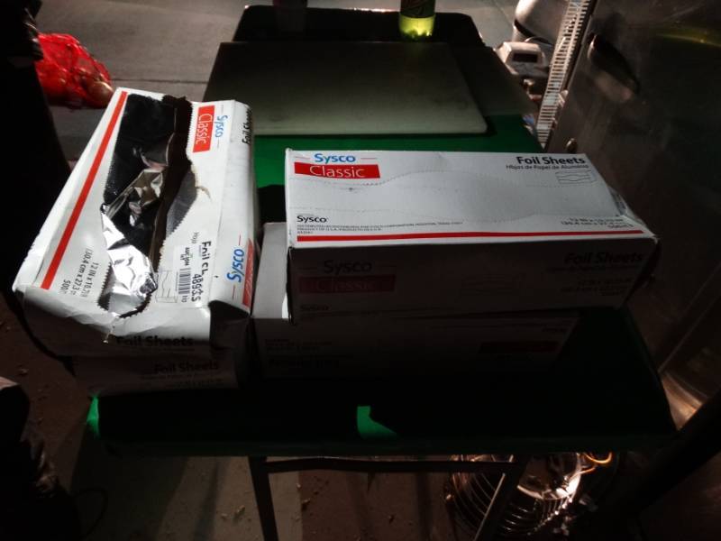 lot 4893 image: 4 boxes of foil sheets