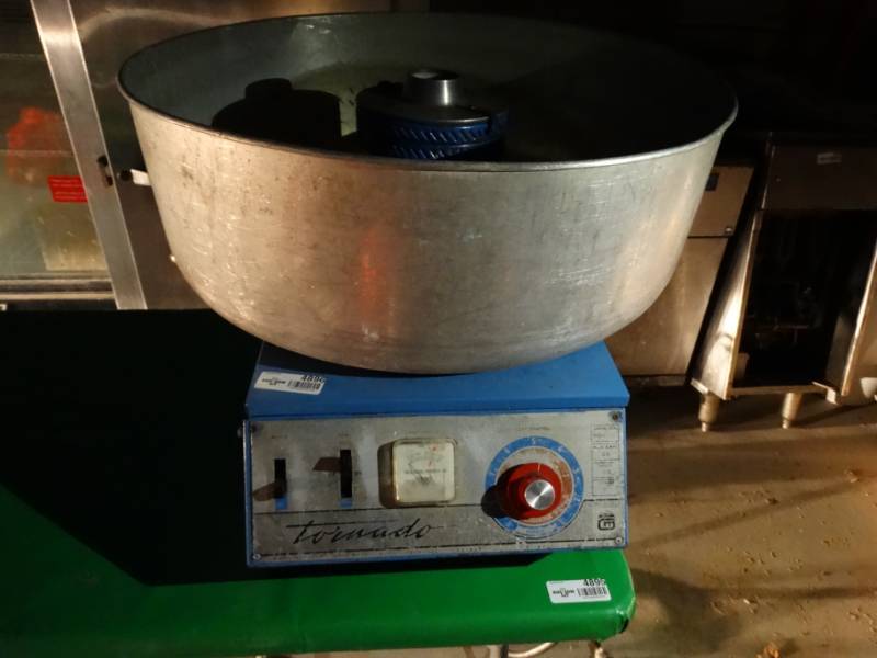lot 4896 image: Gold Medal commercial Tornado floss cotton candy machine
