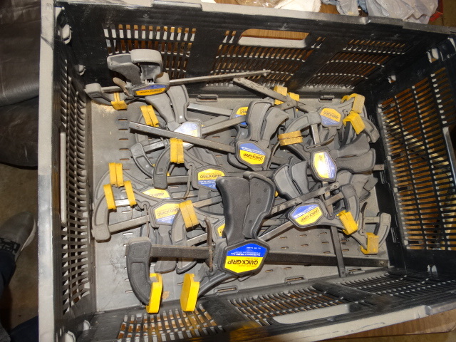 lot 2160 image: Lot of Quickgrip Clamps
