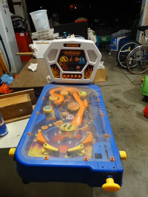 lot 2169 image: Childrens PAC-MAN pinball game