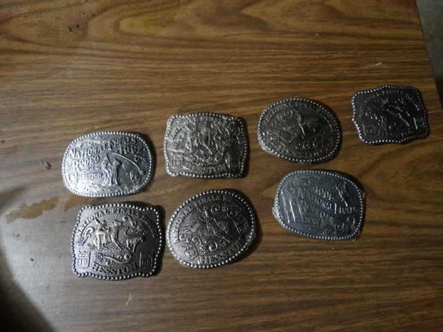 lot 2193 image: Lot of 7 Belt Buckles