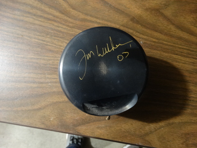 lot 2199 image: Signed Piston head
