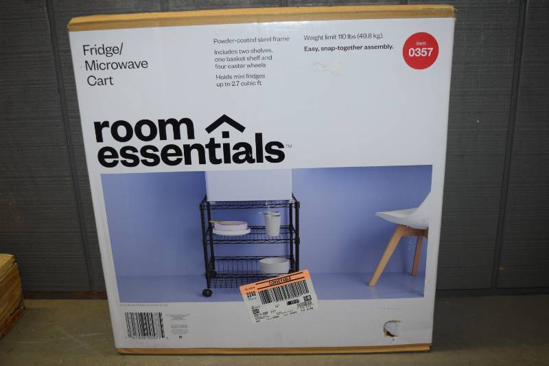 room essentials microwave cart