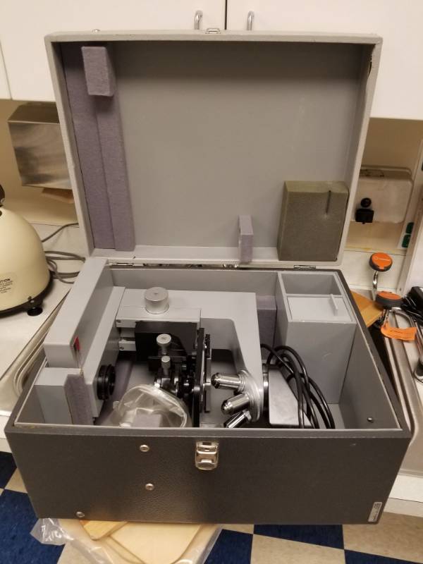 lot 3711 image: Ecoline D-EL2 Microscope With Case