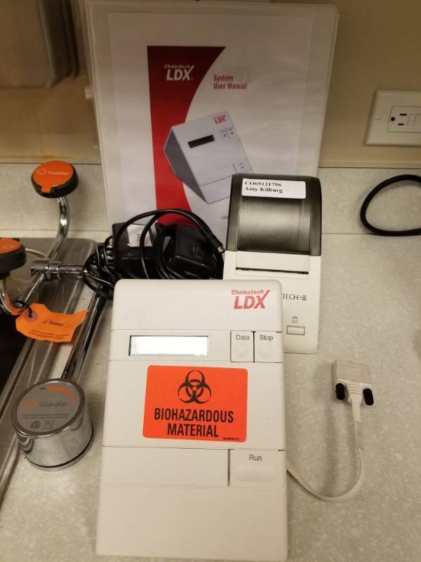 lot 3721 image: Cholestech LDX Machine