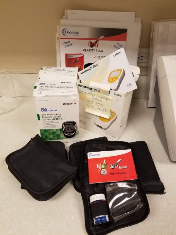 lot 3725 image: (8) Self Monitoring Blood Glucose Kit