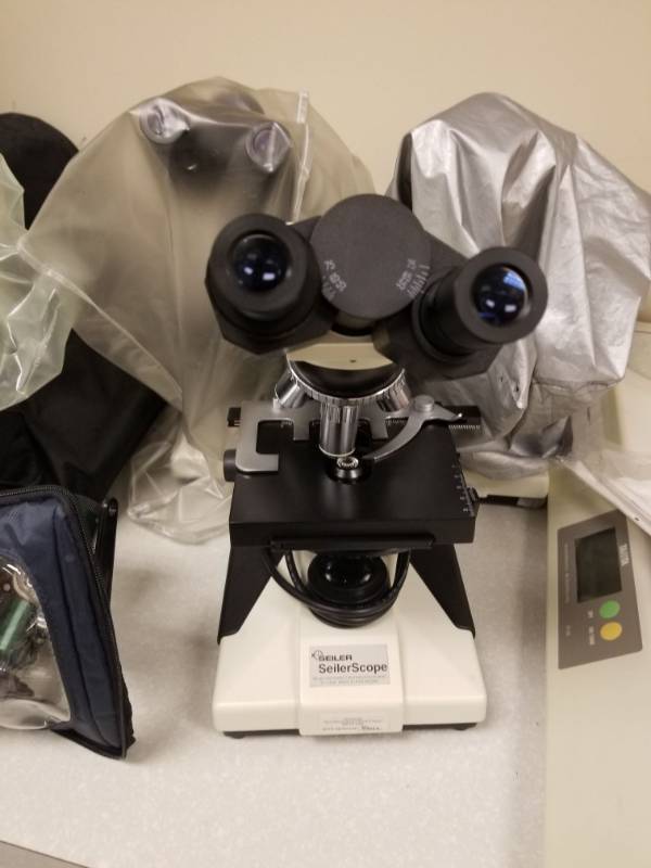 lot 3750 image: Seiler Scope Precision Microscope