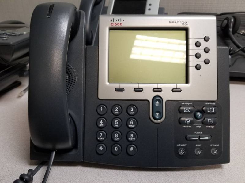 lot 3590 image: (6) Cisco IP Phone 7960