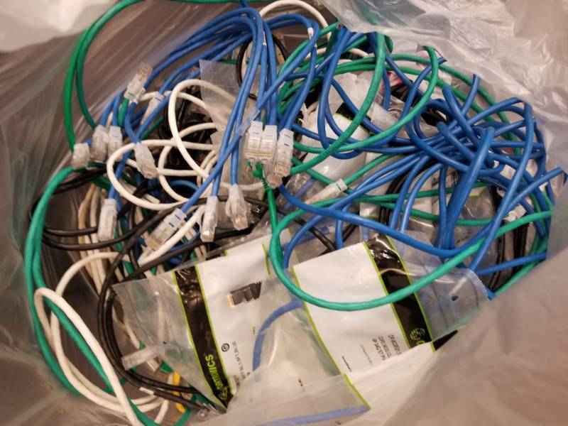 lot 3607 image: Various Electrical Cords