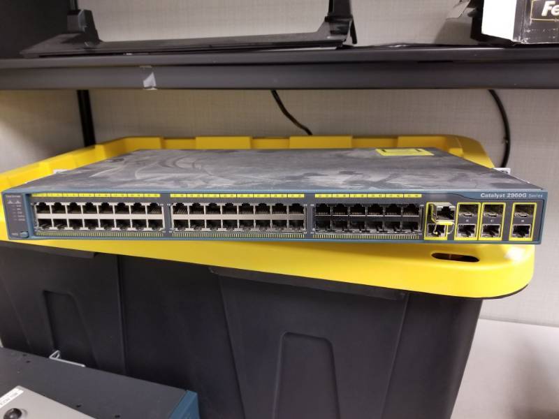 lot 3615 image: 2010 Cisco Catalyst 2960G Series
