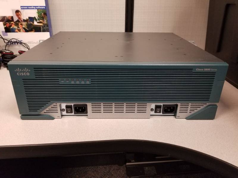 lot 3618 image: Cisco 3800 Series Console