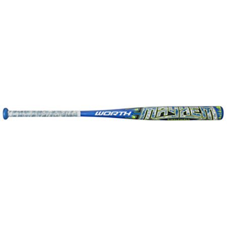 lot 1247 image: Rawlings SBMSWA-34-28 Mayhem 34 inch Slow Bat, 28 oz.