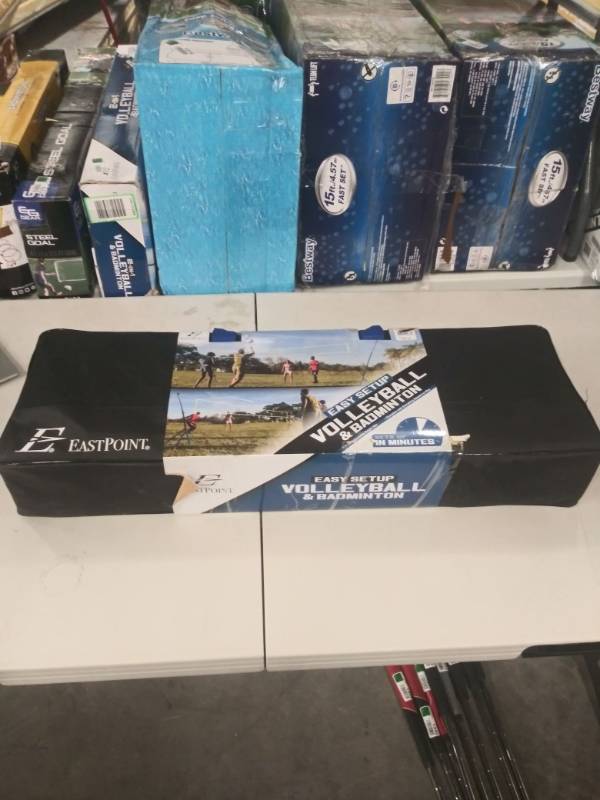 lot 1258 image: East Point Volleyball and Badminton Set