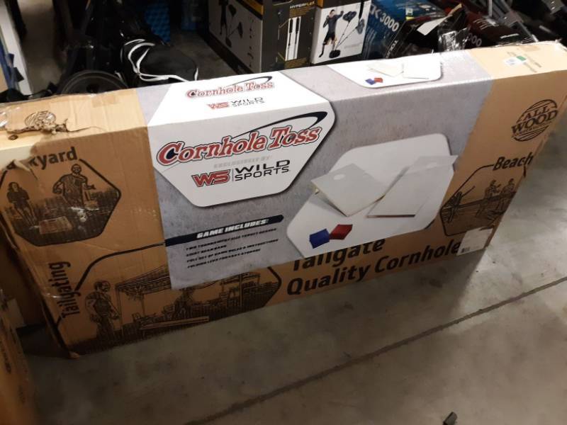 lot 1485 image: Wild Sports Cornhole Toss All Wood Construction