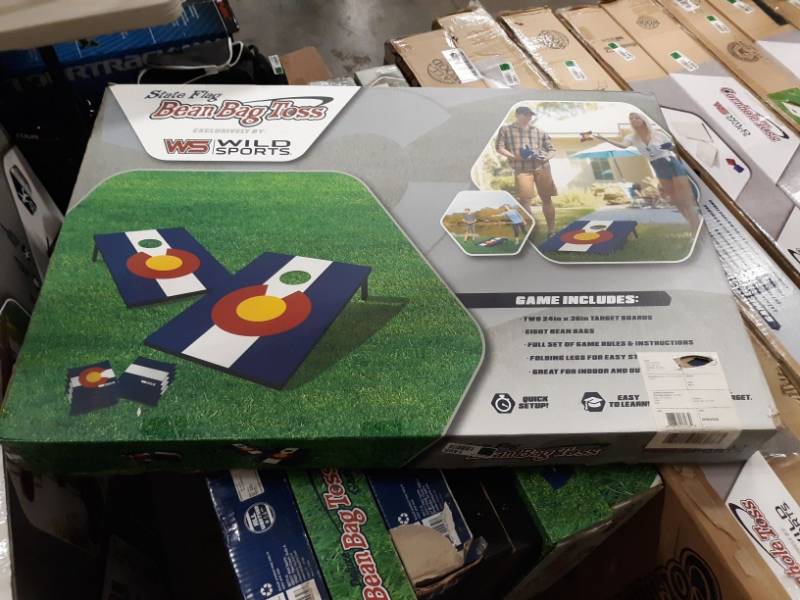lot 1495 image: Wild Sports State Flag Beanbag Toss