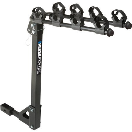 lot 1588 image: REESE Explore Bike Rack 4-Bike Tilt Hitch Mount