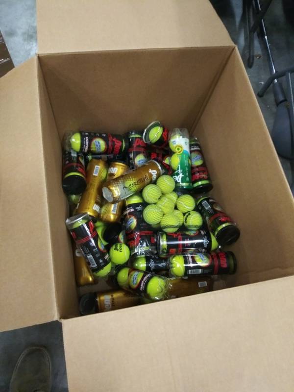 lot 1598 image: Box of Tennis Balls
